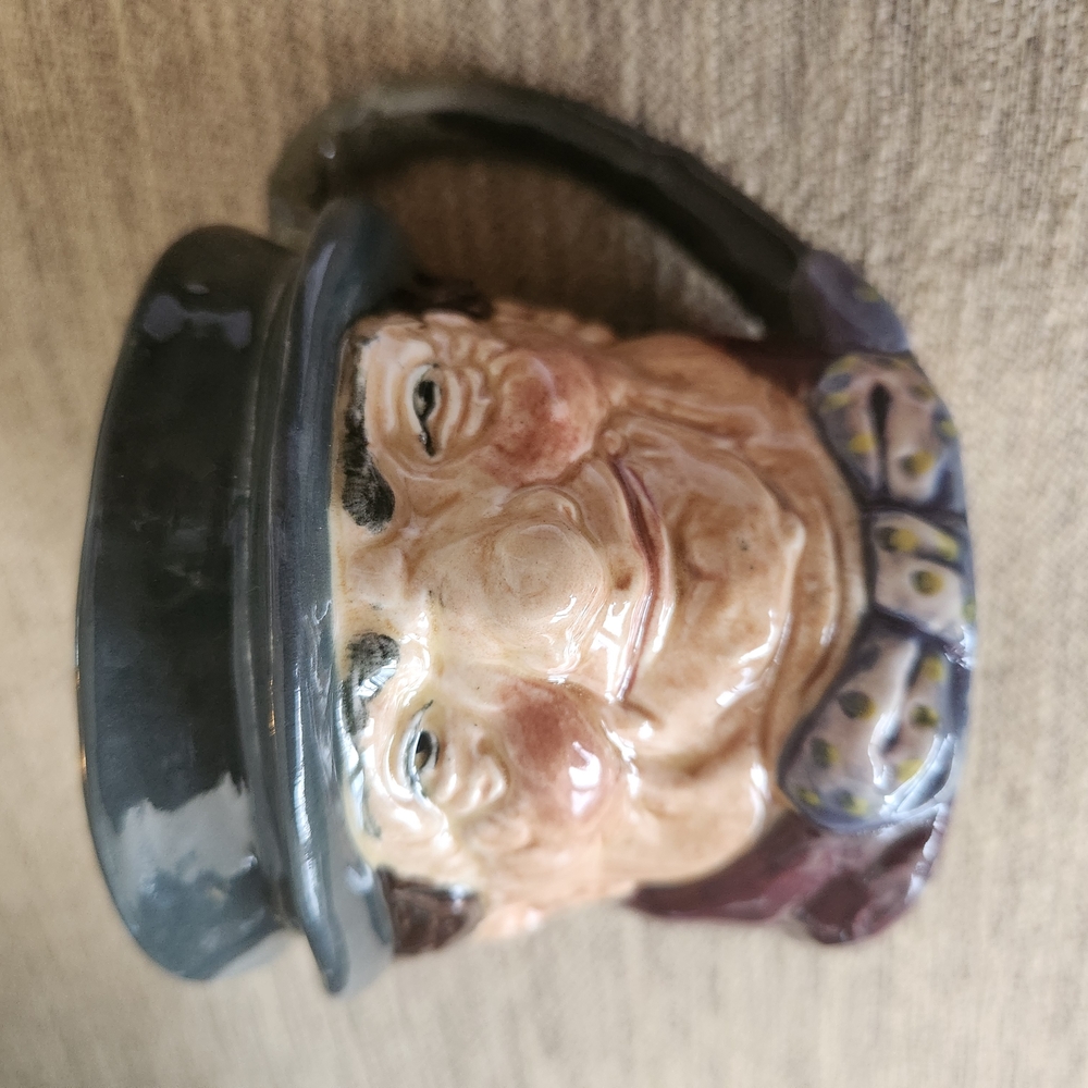 Royal Doulton Cream and Brown Ceramic Character Jug